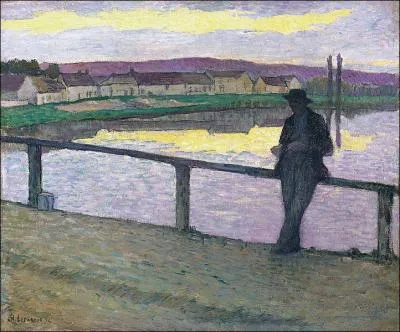 Qui a peint Coucher de soleil sur Pont Aven en 1894 ?