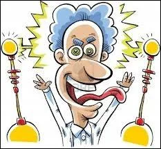 Quel grand scientifique tait surnomm  le fou  ?