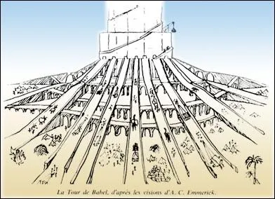 - taillant des pierres, les (... ), les hissant, les posant, les fixant, et (... ) (... ).