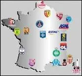 Quelle est la seule quipe franaise a tre monte de 8 ligues  la suite ?