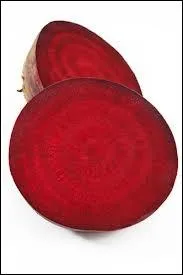 Si on n'a pas encore l'ge de se maquiller, on peut utiliser ce lgume, et son jus, pour teinter ses lvres ou ses joues, avec prcaution car la teinte est forte et tient bien. C'est ?