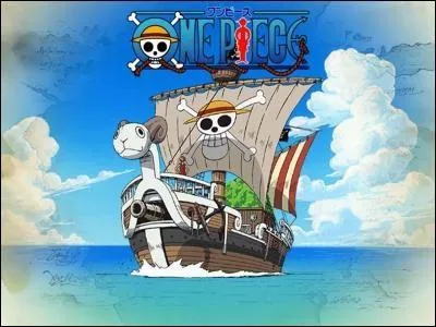 Quel est le nom du premier bateau de l'quipage du Chapeau de Paille ?