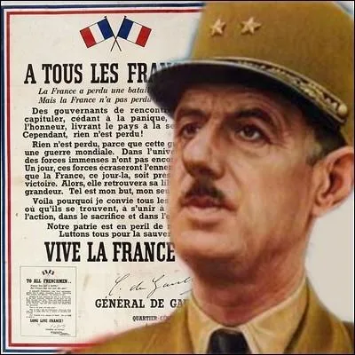 Parmi ces citations, laquelle n'est pas du Gnral de Gaulle ?
