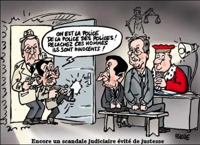 Falsification de procs-verbaux en 2007, qui amena  l'inculpation de cinq haut-fonctionnaires de l'tat, jugs trop proches du PS, qui en est souponn ?