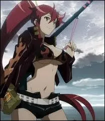 Elle combat avec des armes  feu, elle peut tre trs susceptible et elle est amoureuse du dfunt Kamina. C'est ...