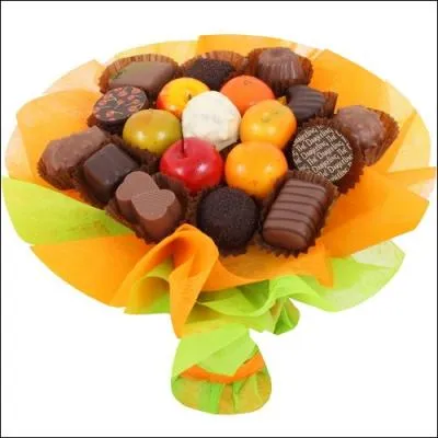 Péché de gourmandise. Les fêtes ne sont pas encore terminées ! Je vous offre des chocolats d'une manière originale. J'ai décidé de dire :