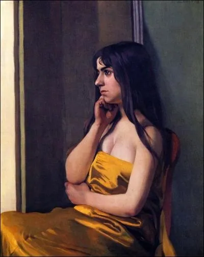 Le drap jaune, 1913