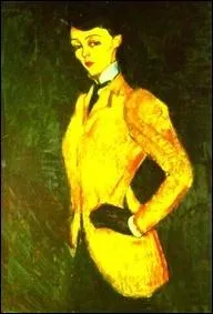 Femme  la veste jaune, 1909
