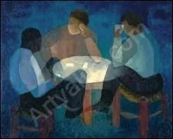 Les joueurs de cartes.