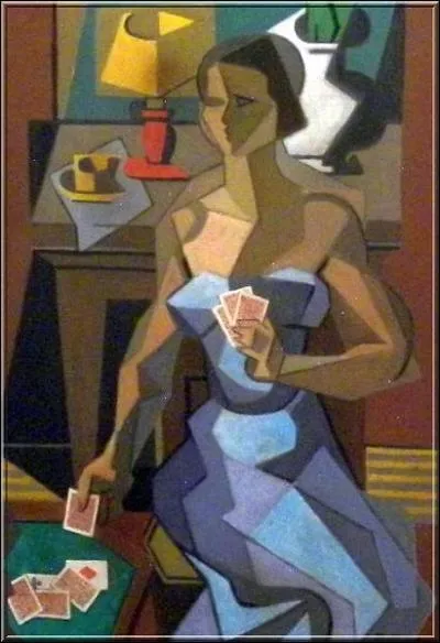 La tireuse de cartes.