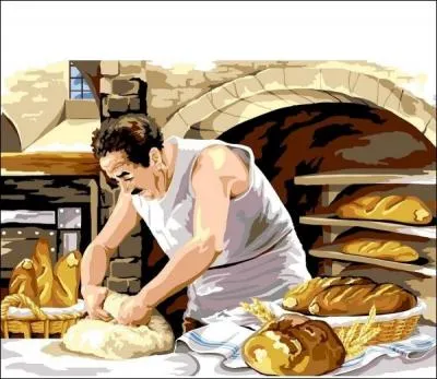 Personne faisant et vendant du pain. Quel est mon mtier ?