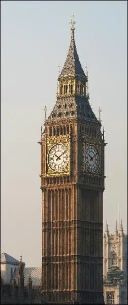  Big Ben  est en ralit le surnom donn  un partie de la tour, laquelle ?
