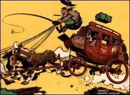 Sur la couverture de quel album voit-on cette diligence ?