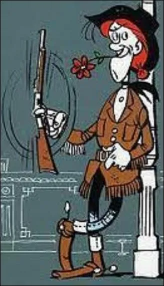 Les personnages de la bande dessine sont souvent les caricatures de vritables hros de l'Ouest amricain. De qui s'agit-il ?