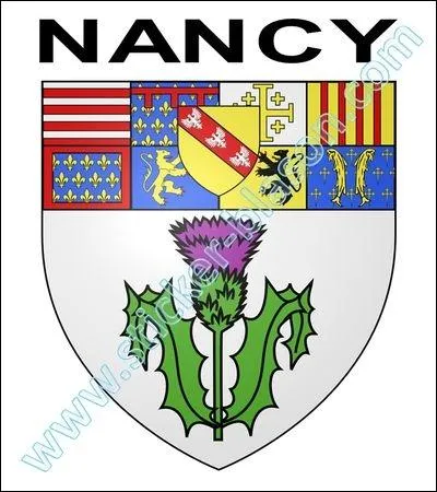 Le chardon est l'emblme de la Lorraine et figure sur le blason de Nancy, ville dont la devise est :