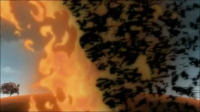 L'utilisateur envoie des flammes noires qui ne peuvent s'teindre sur sa cible.