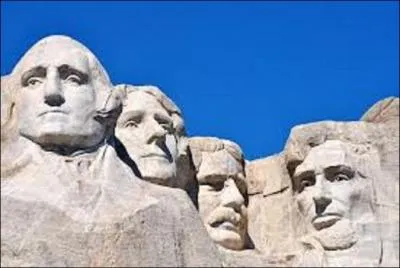 Quel prsident ne figure pas sur le mmorial du Mont Rushmore dans le Dakota du Sud ?