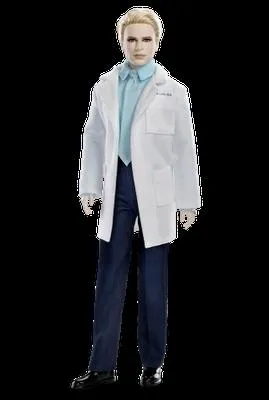 Vtu professionnellement de sa blouse blanche, voici Carlisle, qui est le pre de ?