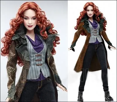 Quant  cette rousse flamboyante, qui apparat dans trois des cinq films, personnalise par deux actrices diffrentes toutefois, c'est ?