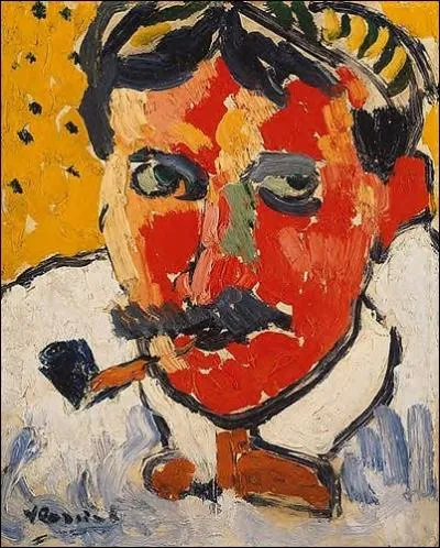 Qui a peint Andr Derain avec une pipe ?