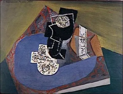 Qui a peint Verre et paquet de tabac ?