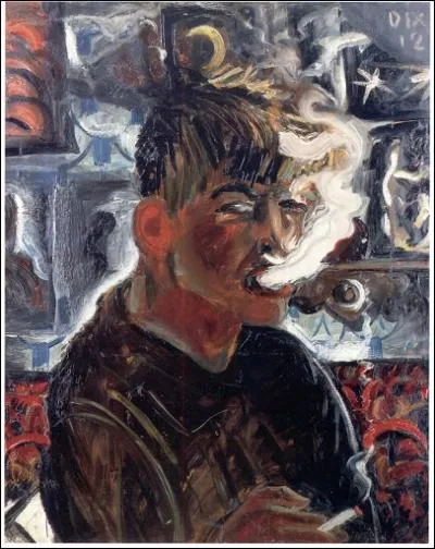 Qui a peint Autoportrait en fumeur ?