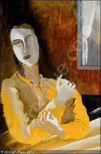 Qui a peint Femme  la cigarette ?