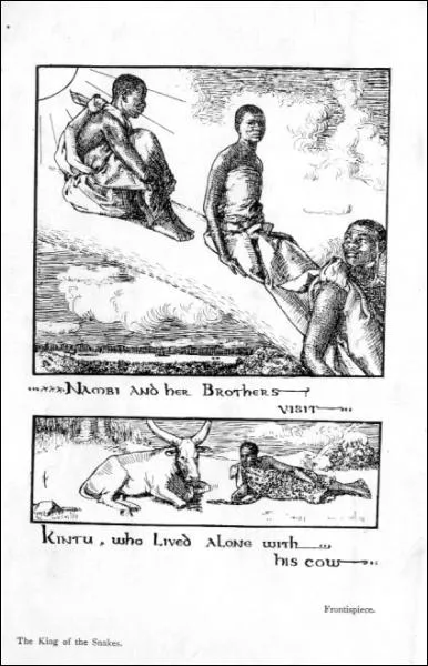 Dans la mythologie des Baganda d'Ouganda, ce hros fut le premier homme sur Terre. Il vcut seul en compagnie de sa vache avant d'pouser Nambi, la fille du crateur :