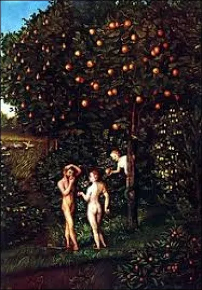Adam et Eve vivaient dans l'insouciance et l'abondance. Ils pouvaient manger tous les fruits qui se trouvaient dans ce jardin à l'exception d'un seul. Sur quel arbre poussait-il ?