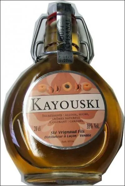 La Kayouski est un digestif venden fait  partir de :