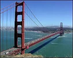 Clbre pont de San Francisco. Comment se nomme-t-il ?