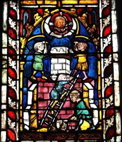 Alors, Dieu descendit pour voir et il (... ) la (... ) immense.