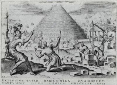 À compléter : Et il (... ) la confusion ; du jour au (... ), les hommes ne parlèrent plus la même langue !