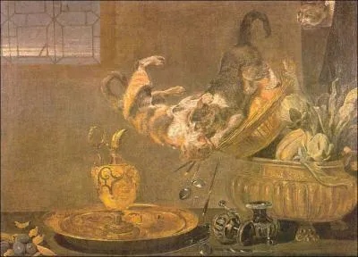 Nature morte aux chats