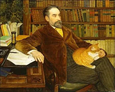 Portrait de l'crivain Edouard Rod, 1909