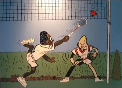 Voici Blondin et ... . .