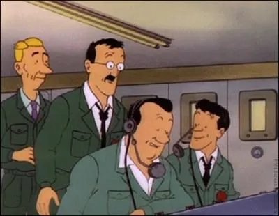 Dans cette version du dessin anim, quel personnage fait diverses apparitions au second plan ?