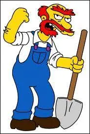 De quel pays est originaire Willy, le jardinier de l'cole de Springfield ?