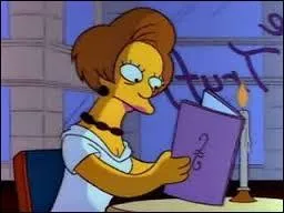 Sous quel nom, Bart crit-il des lettres d'amour  son institutrice ?