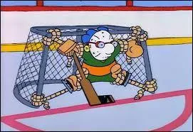 Qui remplace Milhouse lors d'un match de hockey sur glace ?