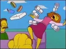   cause  de qui Maude Flanders est-elle morte ?