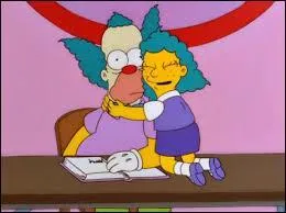 De quel instrument de musique joue la fille de Krusty le clown ?