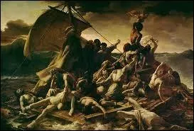 Quelle est la particularit de la composition picturale du tableau  Le Radeau de la Mduse  de Gricault ?