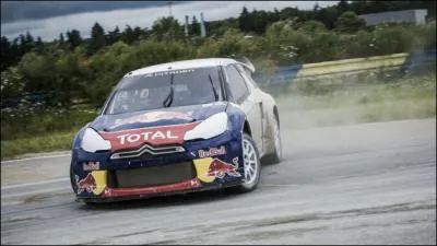 Quel est le nom de cette Citron pilote par Sbastien Loeb ?