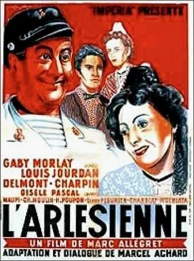 Dans l'adaptation en 1942de la nouvelle d'Alphonse Daudet  L'arlsienne  par Marc Allgret, quel acteur interprtait Marc, patron du mas et pre de Frederi amoureux de l'arlsienne ?