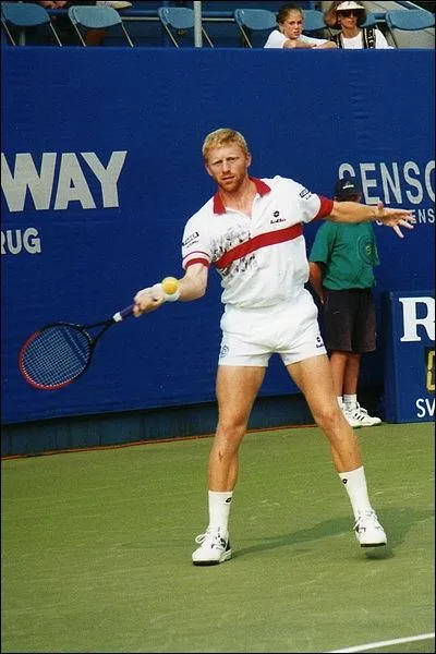 Quel tait le surnom du joueur de tennis Boris Becker ?