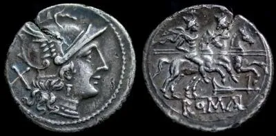 Frapper monnaie. Par quelle pice fut remplac le sesterce d'argent en 43 avant J. -C. ?