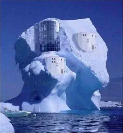 D'aprs vous, que peut-on trouver dans cet iceberg ?