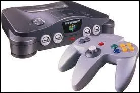 Cette console est une Nintendo sortie en 1996, c'est la :