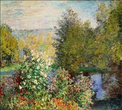 Est-ce Monet qui a peint Dans le jardin de Mongeron ?